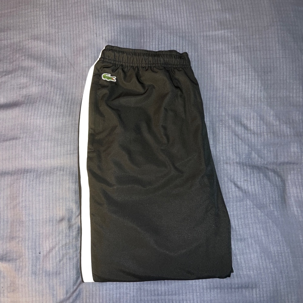 Supreme x Lacoste Black Sweatpants